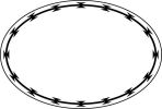 Standard borders - razon wire edges