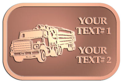 Custom Crest - customized and personalized your way - logging equipment, logging truck, trucking, cargo, industry, logging, truck, lumber