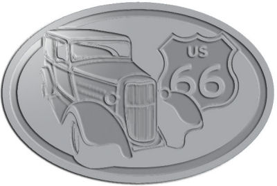 Custom Crest - customized and personalized your way - Car designs - US route 66 - vintage cars - classic cars - coupe - roadster - your text, route 66, route sixty six, route sixty-six, historic highway, historic road, mother road