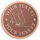 Ace Recognition Copper Coin, Lapel, Plaque - with your text and logo - painting tools, interior designs, painting, paint rollers, paint brush, paint brushes, paint contractors, painting contractors, painting professionals