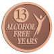 Ace Recognition Copper Buckle, Coin, Lapel, Plaque - with your text and logo - recovery, recovery celebration, recovery milestones, motivational, alcohol free, sobriety