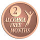 Ace Recognition Copper Buckle, Coin, Lapel, Plaque - with your text and logo - recovery, recovery celebration, recovery milestones, motivational, alcohol free, sobriety