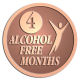 Ace Recognition Copper Buckle, Coin, Lapel, Plaque - with your text and logo - recovery, recovery celebration, recovery milestones, motivational, alcohol free, sobriety