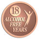 Ace Recognition Copper Buckle, Coin, Lapel, Plaque - with your text and logo - recovery, recovery celebration, recovery milestones, motivational, alcohol free, sobriety