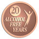 Ace Recognition Copper Buckle, Coin, Lapel, Plaque - with your text and logo - recovery, recovery celebration, recovery milestones, motivational, alcohol free, sobriety