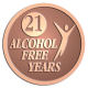 Ace Recognition Copper Buckle, Coin, Lapel, Plaque - with your text and logo - recovery, recovery celebration, recovery milestones, motivational, alcohol free, sobriety