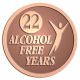 Ace Recognition Copper Buckle, Coin, Lapel, Plaque - with your text and logo - recovery, recovery celebration, recovery milestones, motivational, alcohol free, sobriety