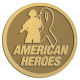 Ace Recognition Gold Coin, Lapel, Plaque - with your text and logo - Military - American heroes - soldier - ribbon, metal, navy