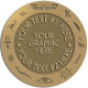 Ace Recognition Gold Buckle, Coin, Lapel, KeyTag, Medal, Pendant, Plaque - with your text and logo - egyptian, hieroglyphics, creatures, mythology, design your own