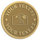 Ace Recognition Gold Coin, Lapel, Plaque - with your text and logo - home renovations, home remodelling, carpentry, levels, saws, woodworking, tools, trades, carpenters