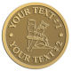 Ace Recognition Gold Coin, Lapel, Plaque - with your text and logo - home renovations, home remodelling, carpentry, levels, saws, woodworking, tools, trades, carpenters, tape measures, hammers