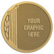 Ace Recognition Gold Buckle, Coin, KeyTag, Lapel, Medal, Pendant, Plaque - with your text and logo - greek pillars, greek temples, laurel, greek motifs