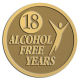 Ace Recognition Gold Buckle, Coin, Lapel, Plaque - with your text and logo - recovery, recovery celebration, recovery milestones, motivational, alcohol free, sobriety