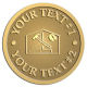 Ace Recognition Gold Coin, Lapel, Plaque - with your text and logo - home renovations, home remodelling, carpentry, levels, saws, woodworking, tools, trades, carpenters