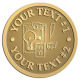 Ace Recognition Gold Coin, Lapel, Plaque - with your text and logo - electrical receptacle outlets, electricity, plugs, light bulbs, energy, electrical plugs, electrical