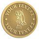 Ace Recognition Gold Coin, Lapel, Plaque - with your text and logo - janitorial, janitor, cleaning, vacuums, brooms, dust mops, janitorial supplies, janitorial equipment