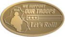 Ace Recognition Gold Crest, Lapel, Plaque - with your text and logo - .