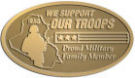 Ace Recognition Gold Crest, Lapel, Plaque - with your text and logo - .