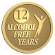 Ace Recognition Gold Buckle, Coin, Lapel, Plaque - with your text and logo - recovery, recovery celebration, recovery milestones, motivational, alcohol free, sobriety