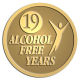 Ace Recognition Gold Buckle, Coin, Lapel, Plaque - with your text and logo - recovery, recovery celebration, recovery milestones, motivational, alcohol free, sobriety