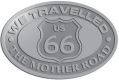 Ace Recognition Pewter Crest, Lapel, Plaque - with your text and logo - Route 66 - US 66 - historic - the mother road, route 66, route sixty six, route sixty-six, historic highway, historic road, mother road, metal