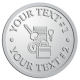 Ace Recognition Pewter Coin, Lapel, Plaque - with your text and logo - alarm systems, burglar alarms, security, security systems, keys, locks, home security, alarm monitoring