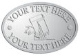Ace Recognition Pewter Crest, Lapel, Plaque - with your text and logo - painting tools, interior designs, painting, paint rollers, paint brush, paint brushes, paint contractors, painting contractors, painting professionals