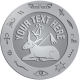 Ace Recognition Pewter Buckle, Coin, Lapel, KeyTag, Medal, Pendant, Plaque - with your text and logo - egyptian, hieroglyphics, creatures, mythology, sacred cows