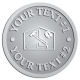 Ace Recognition Pewter Coin, Lapel, Plaque - with your text and logo - home renovations, home remodelling, carpentry, levels, saws, woodworking, tools, trades, carpenters