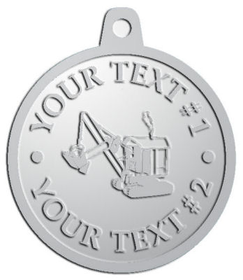Custom Pendant - customized and personalized your way - diggers, excavators, excavation, excavation equipment, excavation machines, excavation machinery, digger tractors, crawler excavators