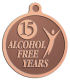 Ace Recognition Copper KeyTag, Medal, Pendant - with your text and logo - recovery, recovery celebration, recovery milestones, motivational, alcohol free, sobriety
