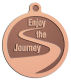 Ace Recognition Copper KeyTag, Medal, Pendant - with your text and logo - recovery, recovery celebration, recovery milestones, motivational