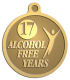 Ace Recognition Gold KeyTag, Medal, Pendant - with your text and logo - recovery, recovery celebration, recovery milestones, motivational, alcohol free, sobriety