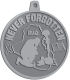 Ace Recognition Pewter KeyTag, Medal, Pendant - with your text and logo - Military - Iraq - Fallen Solider Memorial - US Flag and ribbon - Never Forgotten