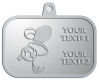 Ace Recognition Pewter KeyTag, Medal, Pendant - with your text and logo - .