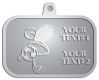 Ace Recognition Pewter KeyTag, Medal, Pendant - with your text and logo - .