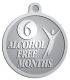 Ace Recognition Pewter KeyTag, Medal, Pendant - with your text and logo - recovery, recovery celebration, recovery milestones, motivational, alcohol free, sobriety