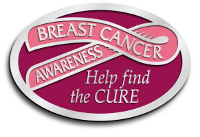 Custom pewter or zinc Belt Buckle - customized and personalized your way - Awareness - ribbon - breast cancer - help find the cure, metal