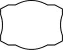 custom belt buckle outline